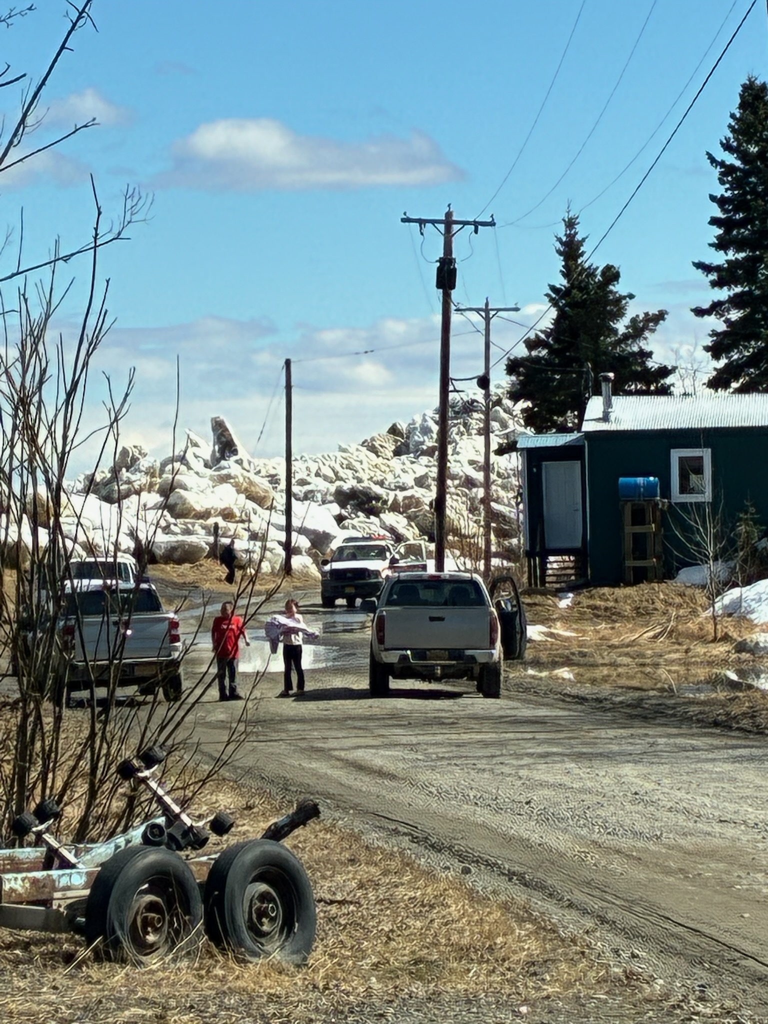 Ice at Aniak