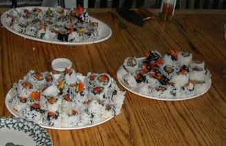 Crow Village Sushi Rolls