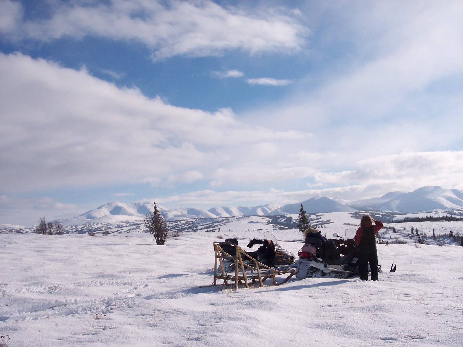 Winter Kuskokwim vista